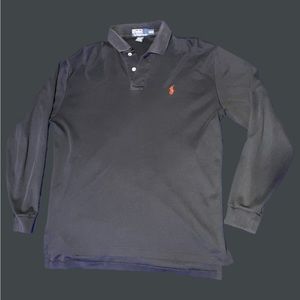 Polo Long Sleeve - Black